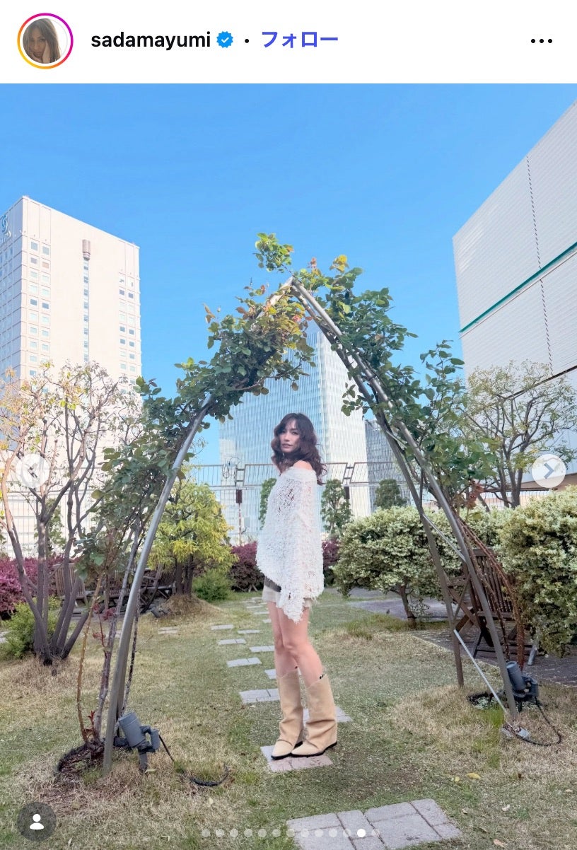 佐田真由美Instagramストーリーズより