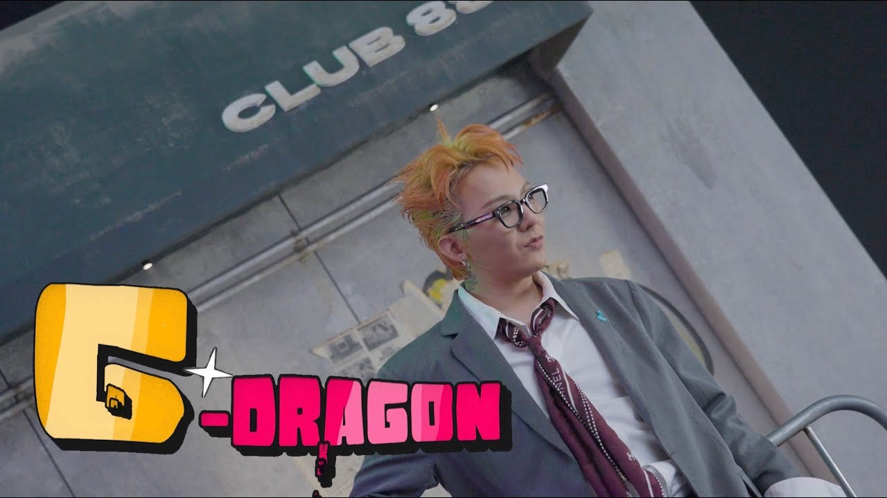 G-DRAGON、『aespa』KARINAと撮影したMV「TOO