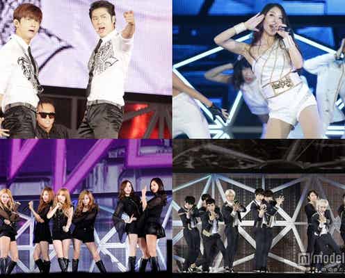 東方神起、SUPER JUNIOR、少女時代ら集結「SMTOWN LIVE」 12万人熱狂のスタジアム2日間<ライブレポ>