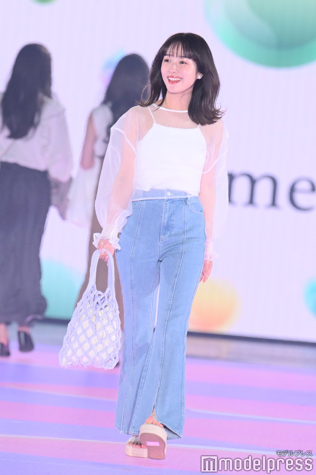 前田希美「関コレ 2023 S／S」より（C）モデルプレス