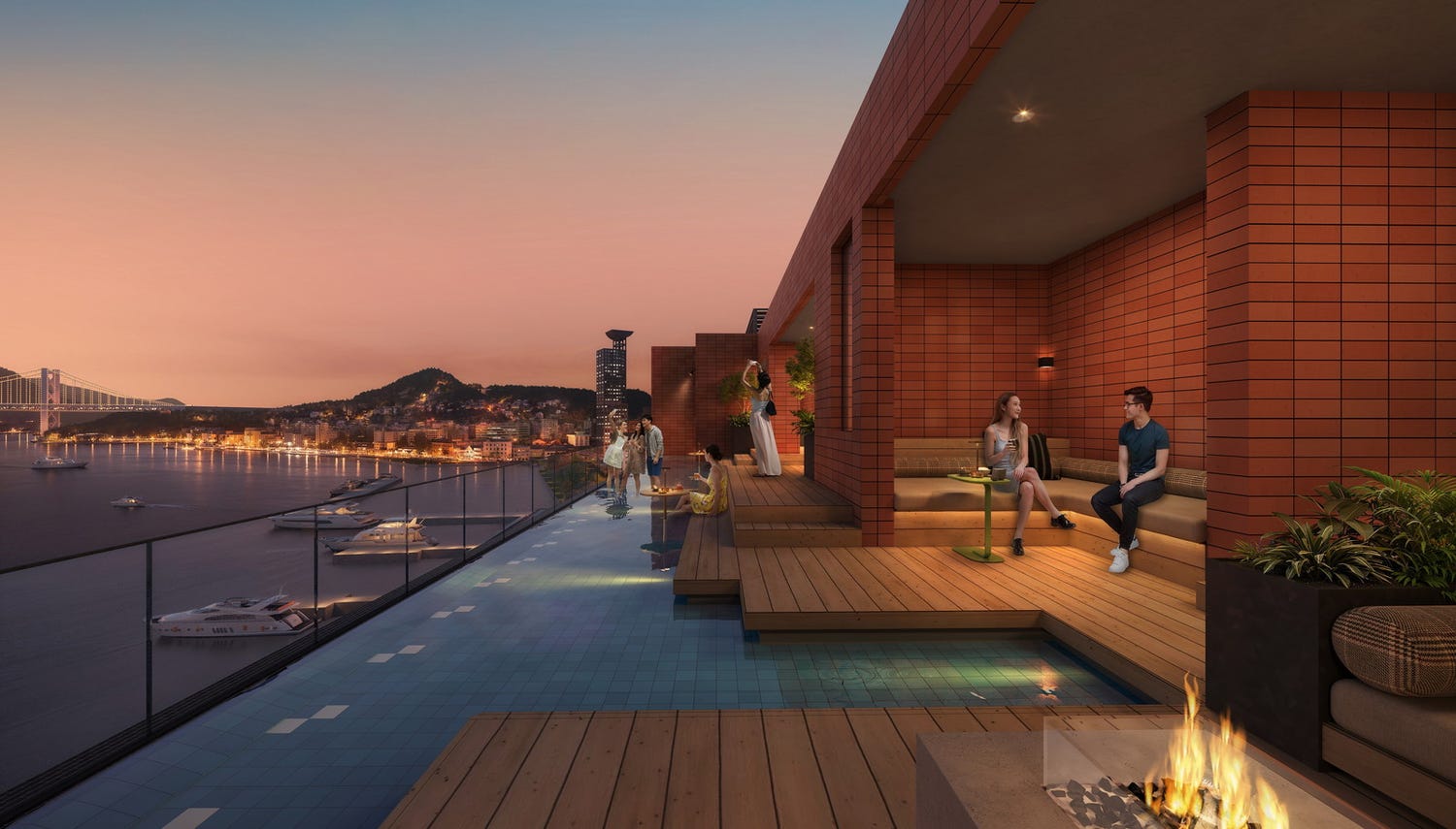 星野リゾート、福岡初進出 全室“関門海峡ビュー”の新ホテル「BEB5門司港」2026年夏開業へ