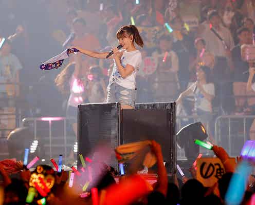 小嶋陽菜、休演発表のコンサートにサプライズ登場 2つの会場はしご