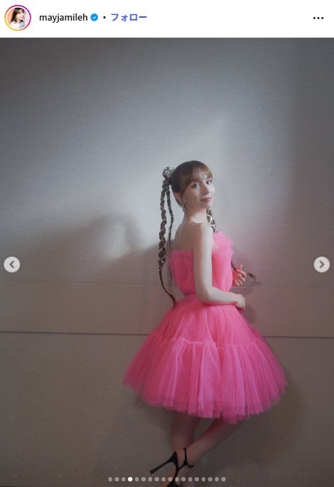 May J.Instagramより