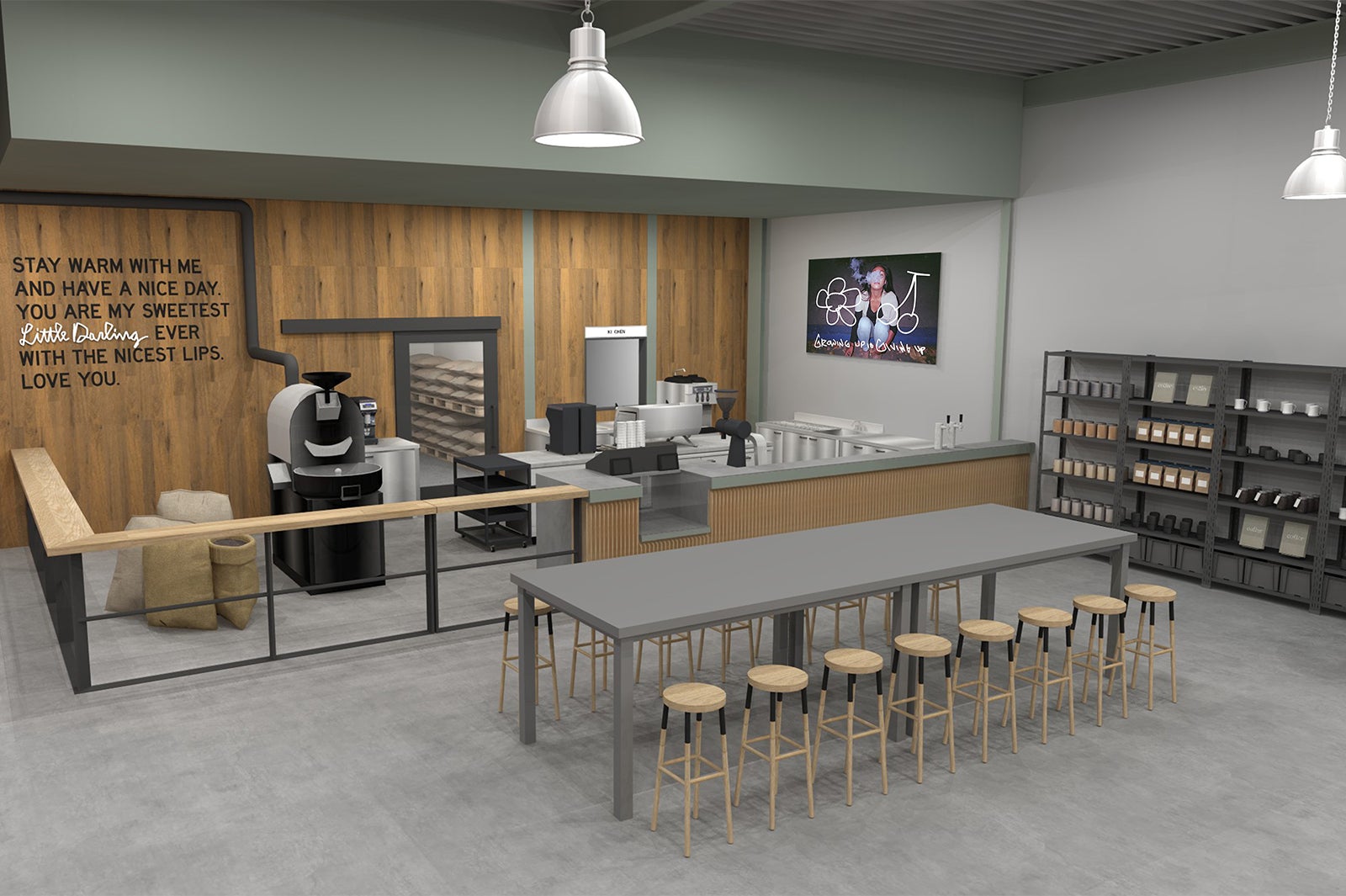 Little  Darling  Coffee  Roasters（リトルダーリンコーヒーロースター）／画像提供：TRANSIT GENERAL OFFICE