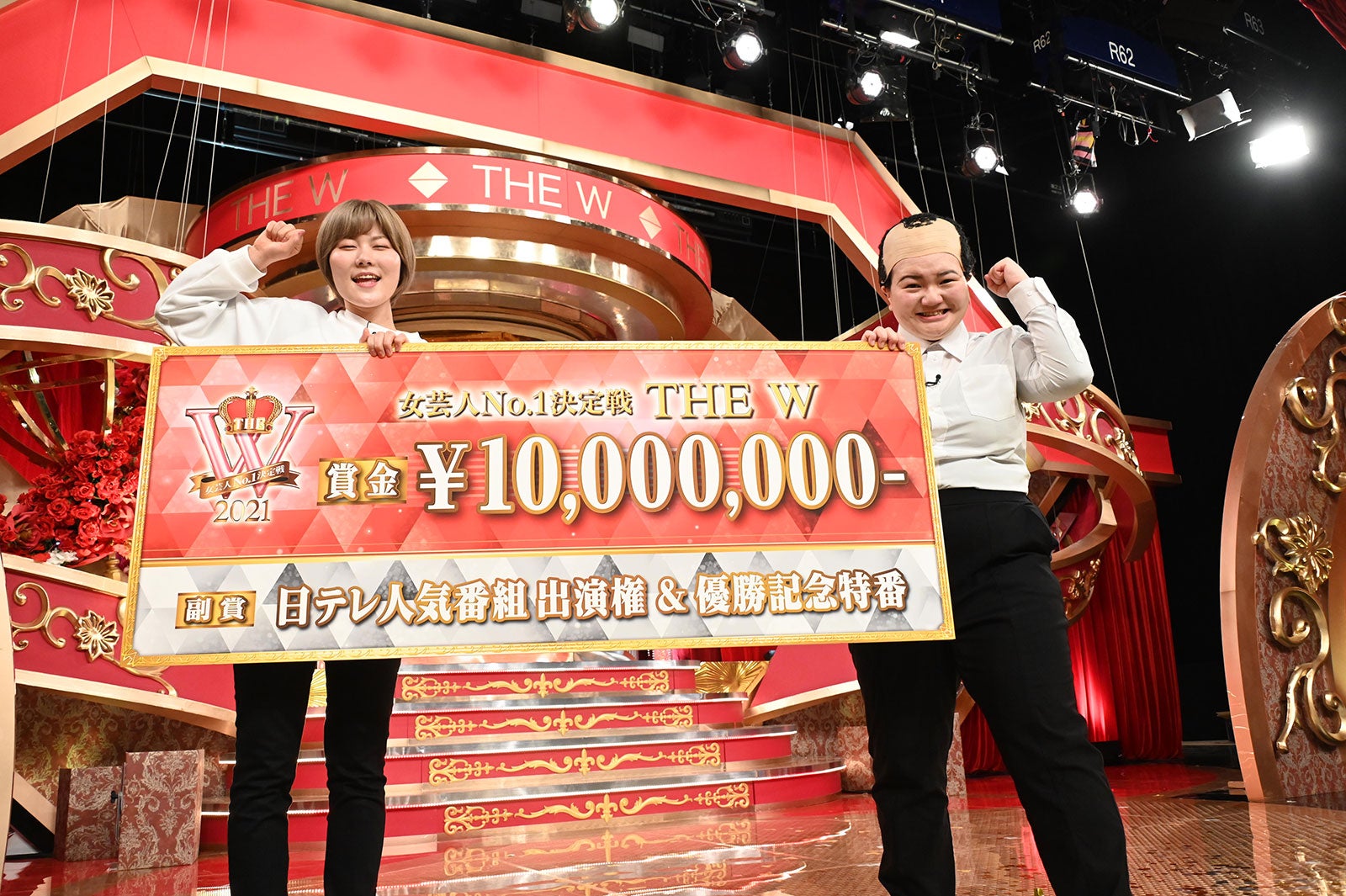 「THE W」優勝のオダウエダ、勝利の決め手＆賞金1000万の使い道は？