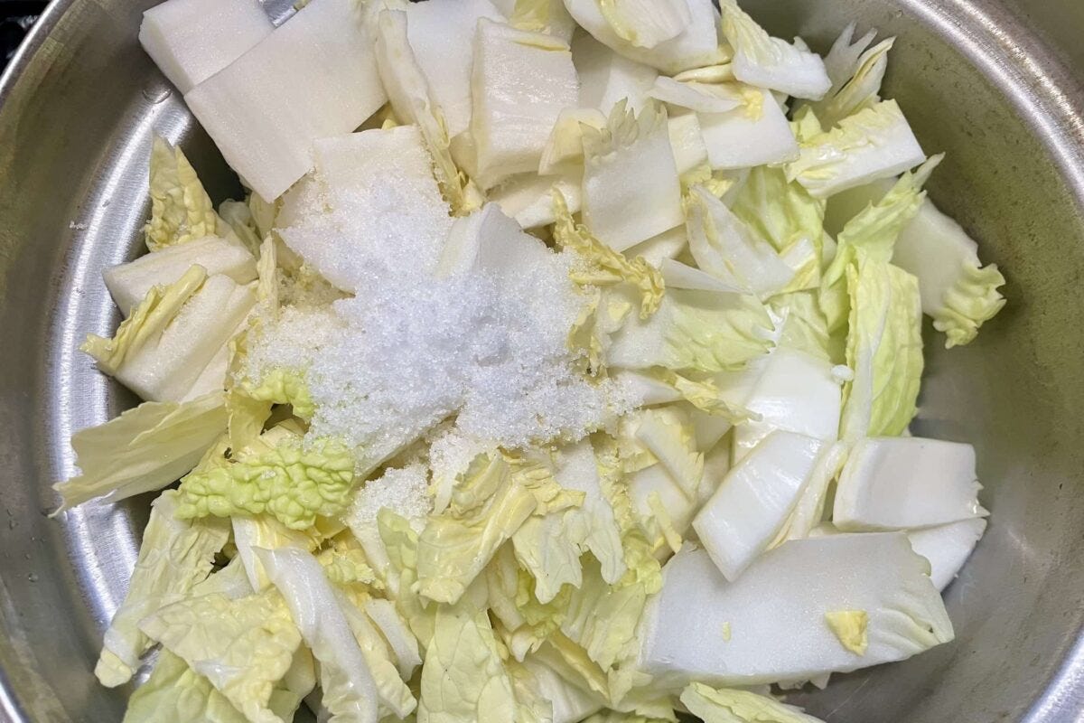 漬けわさび白菜