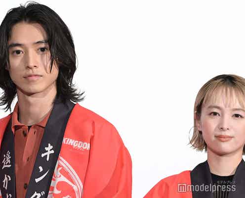 清野菜名、原動力は「賢人くんですね」 山崎賢人も照れ笑い<キングダム2 遥かなる大地へ>