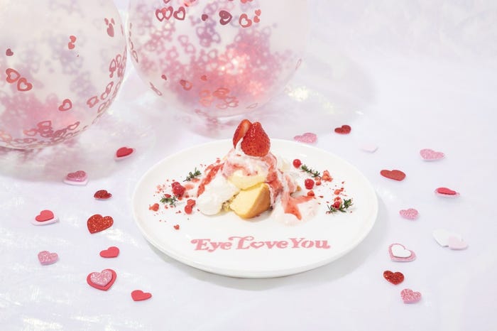 シフォンケーキ・Pink/火曜ドラマ『Eye Love You』 Cafe(提供写真)