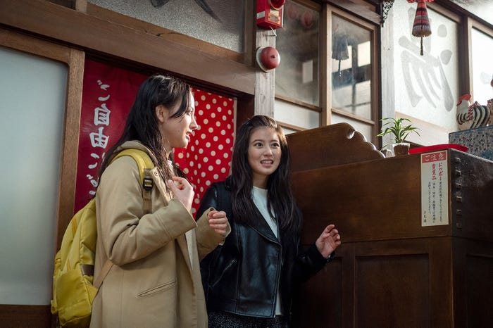 清原果耶、今田美桜 (C)NHK