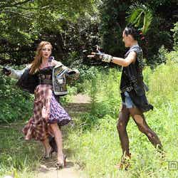 土屋アンナ、冨永愛(C)テレビ朝日