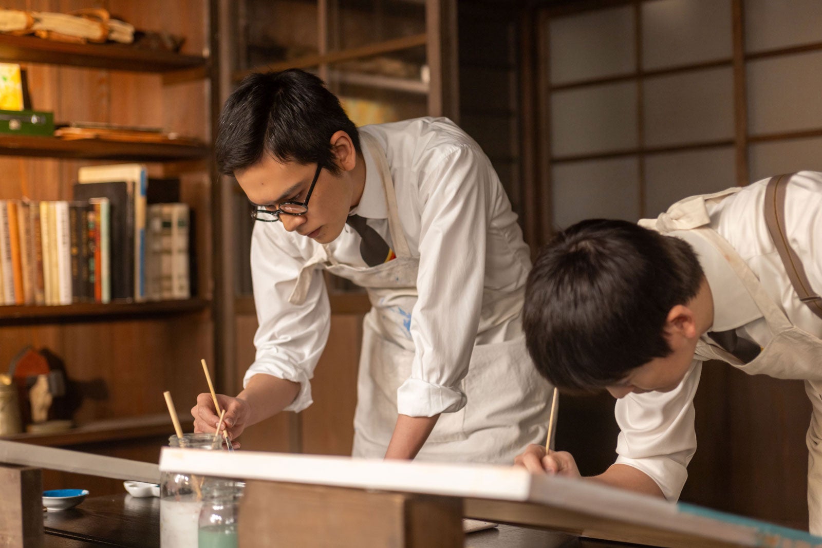 北村匠海、高橋文哉「あんぱん」第40話（C）NHK