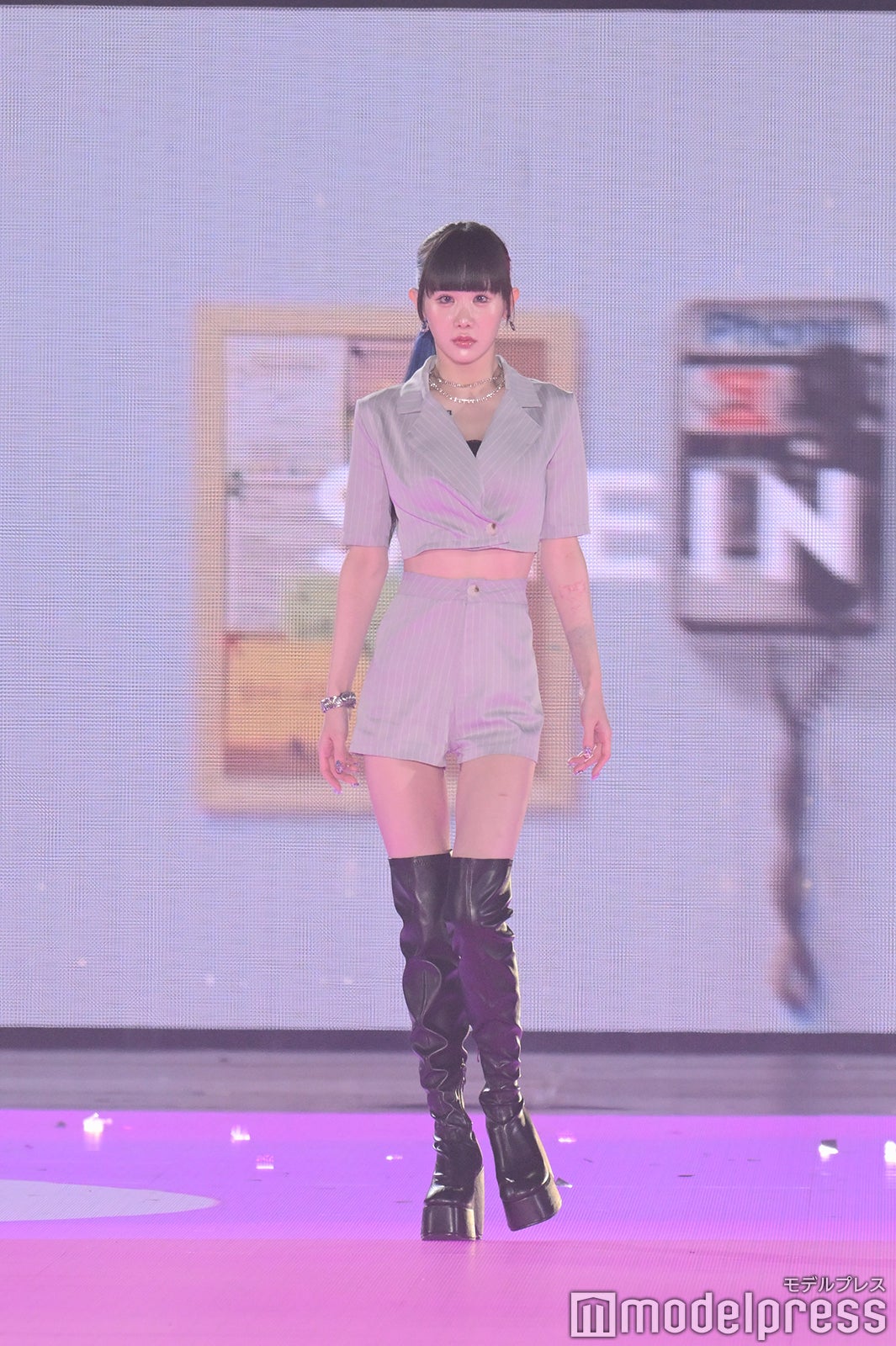 ゆりにゃ「関コレ 2023 S／S」より（C）モデルプレス