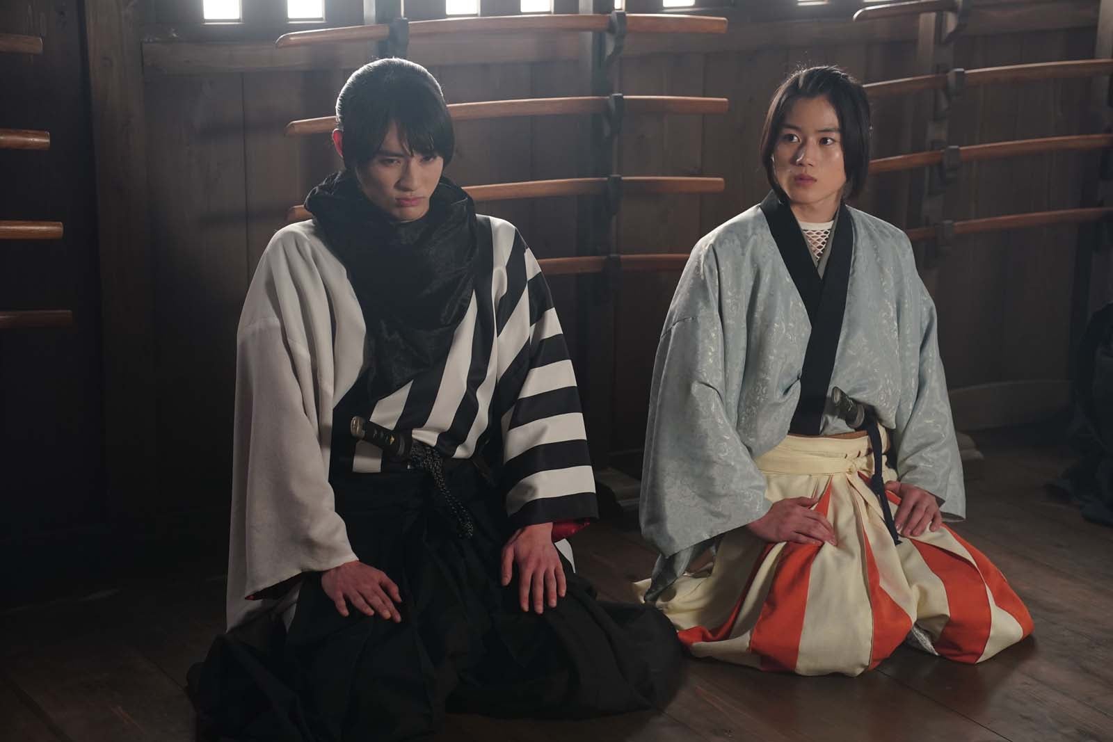 前田拳太郎、奥智哉「君とゆきて咲く～新選組青春録～」第5話より（C）テレビ朝日