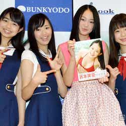 左から:泉川実穂、末永真唯、吉本実憂、籠谷さくら
