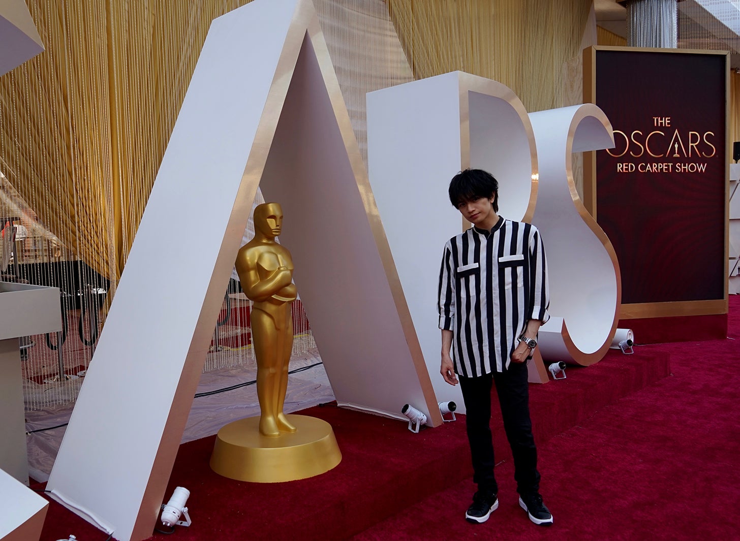 Sexy Zone中島健人、アカデミー賞取材現地入り「いつか自分もここを歩きたい」