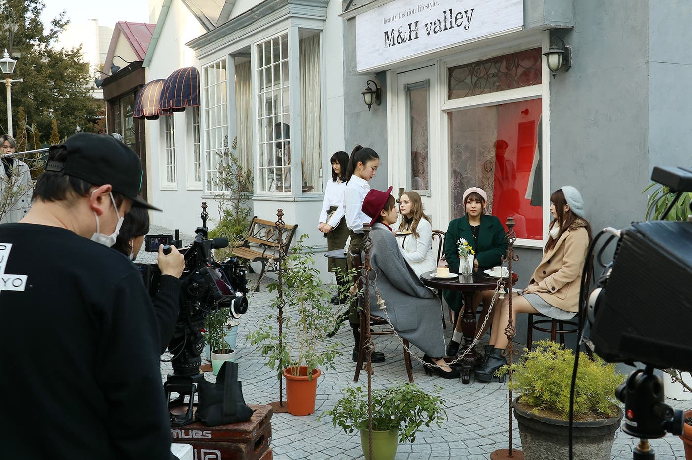 MV撮影風景(画像提供:所属事務所)