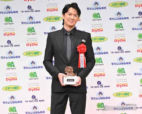 福山雅治「沈黙のパレード」で主演男優賞受賞 秋元康が祝福「全身表現者だと思う」<第47回報知映画賞>