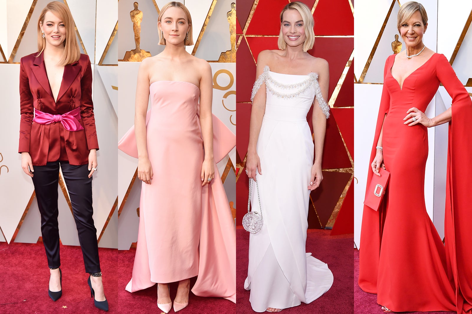 ＜第90回アカデミー賞＞シアーシャ・ローナン、マーゴット・ロビーら胸元ざっくり“カラフル”に彩る セクハラ抗議の動きは？