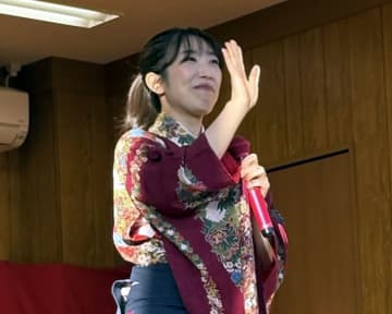 津吹みゆ 歌謡ショーなのに「殺陣」披露 プロ殺陣師の下で稽古中「人の心を揺さぶる立ち回りを」