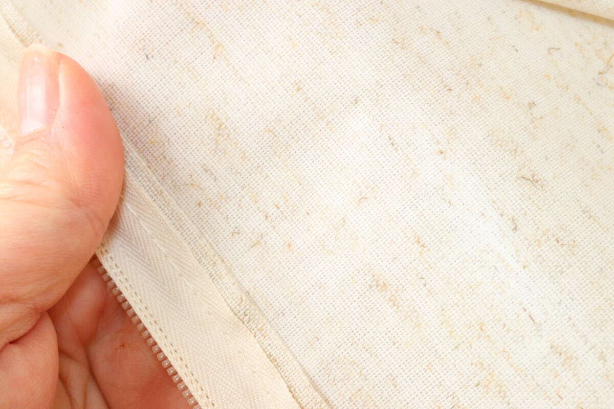 麻入り収納ボックス（フタ付）　コーティング