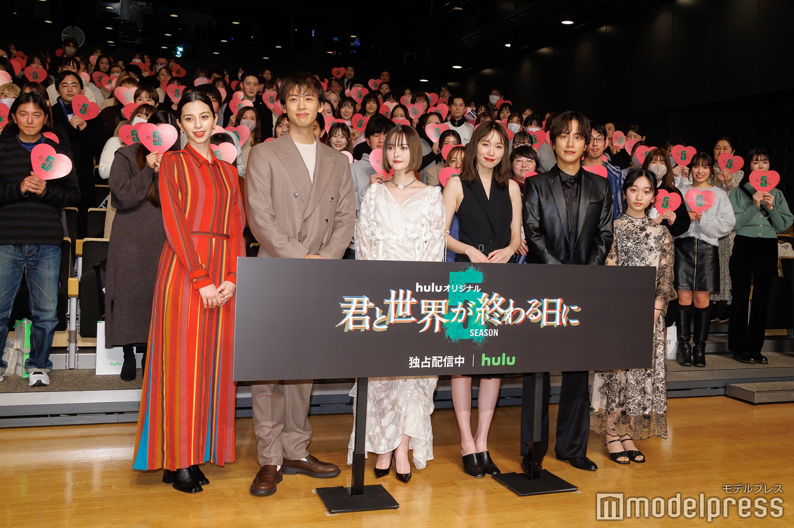 中条あやみ、竹内涼真、玉城ティナ、飯豊まりえ、溝端淳平、横溝菜帆（C）モデルプレス