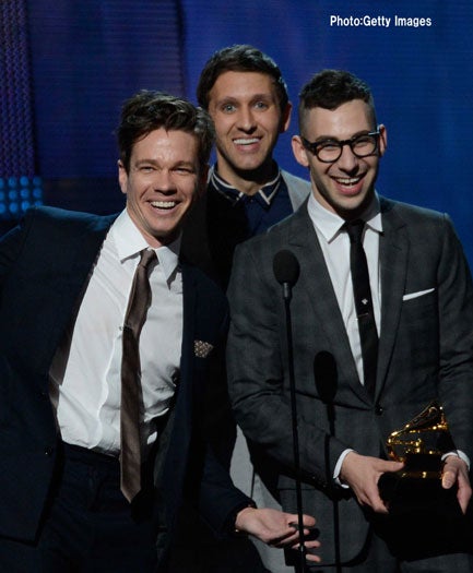 年間最優秀楽曲、最優秀新人賞の主要2部門を獲得したロックバンドFUN.