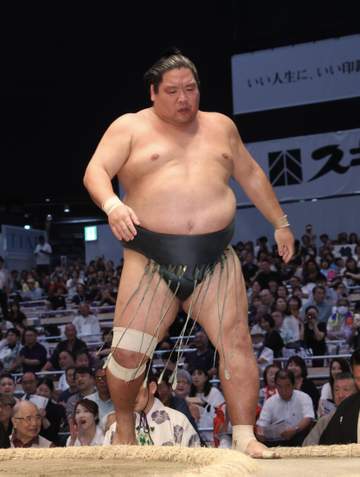 錦木が千秋楽に勝ち越し望みつなぐ「本当にけつがないので」