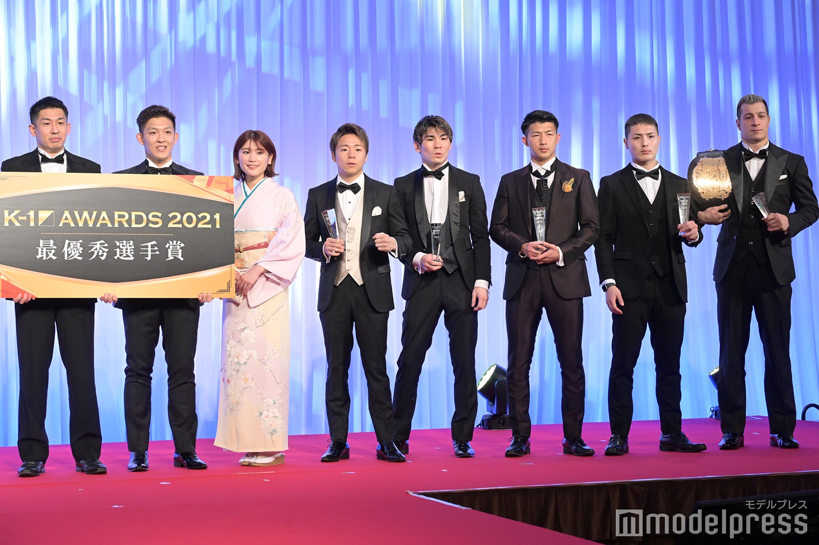「K-1 AWARDS 2021」授賞式の様子（C）モデルプレス