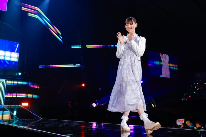 高井俐香/日向坂46五期生「おもてなし会」撮影:上山陽介