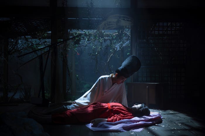 柄本佑、吉高由里子「光る君へ」第10話より(C)NHK