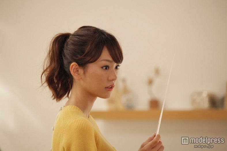 桐谷美玲／新CMメイキングカット