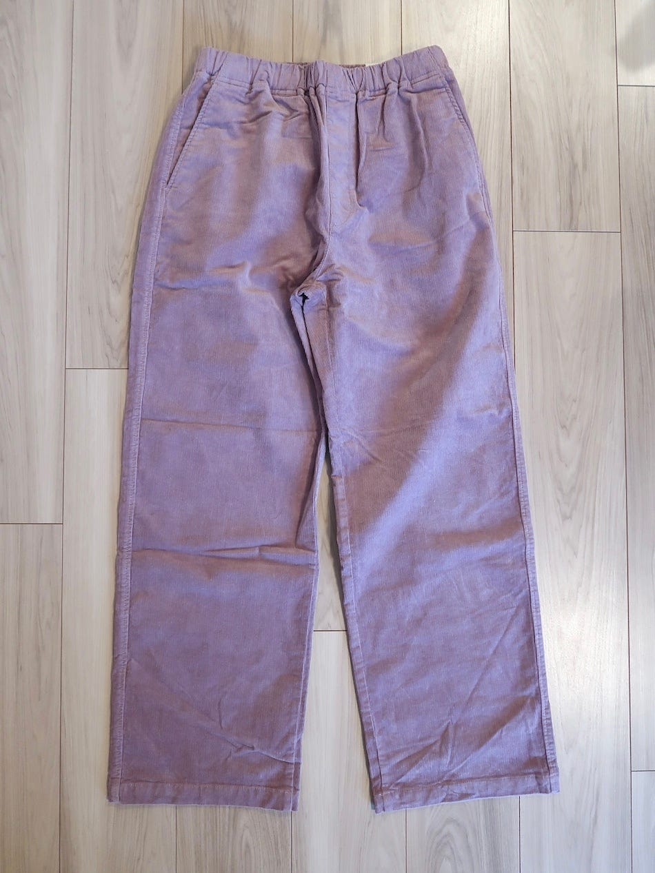 無印良品 婦人 ストレッチコーデュロイ イージーストレートパンツ 3990円(税込)