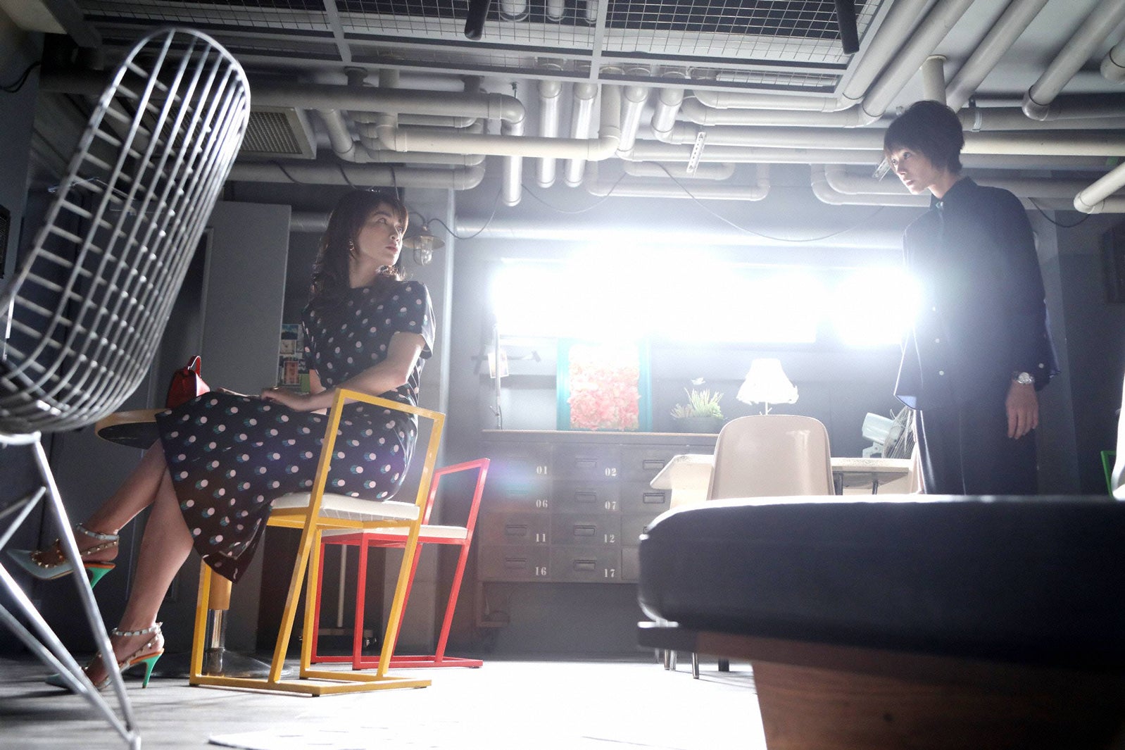 長谷川京子、真木よう子「セシルのもくろみ」第9話／画像提供：フジテレビ