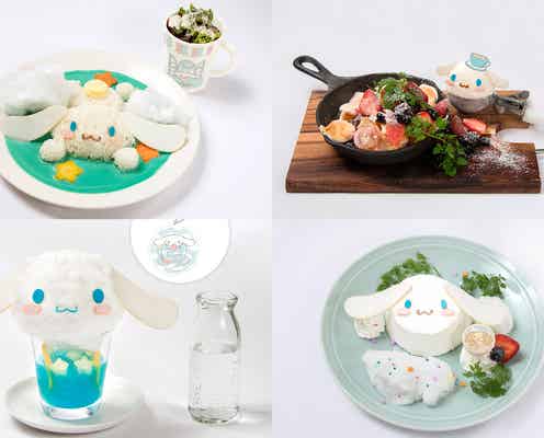 「シナモロールカフェ」大阪にOPEN ふわふわ綿あめソーダなどキュートな世界観