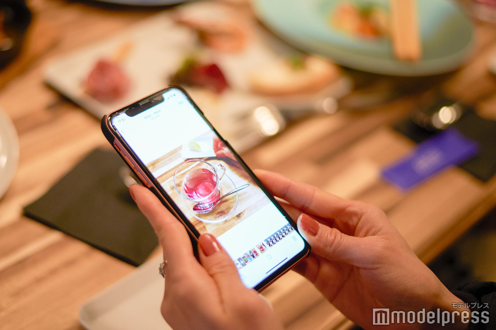 写真映え、動画映えするメニューがずらり （C）モデルプレス