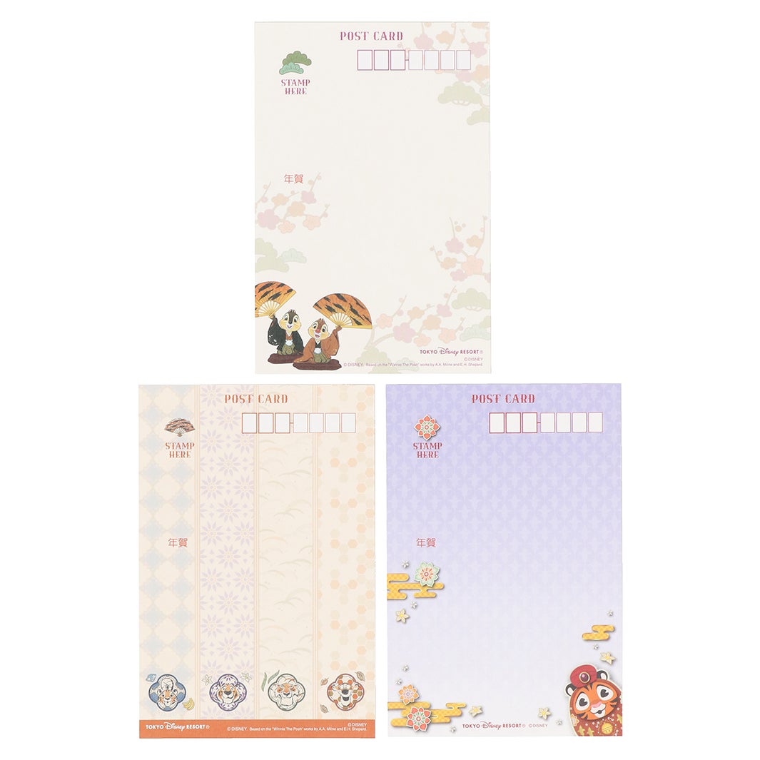 私製年賀はがきセット1,000円（C）Disney