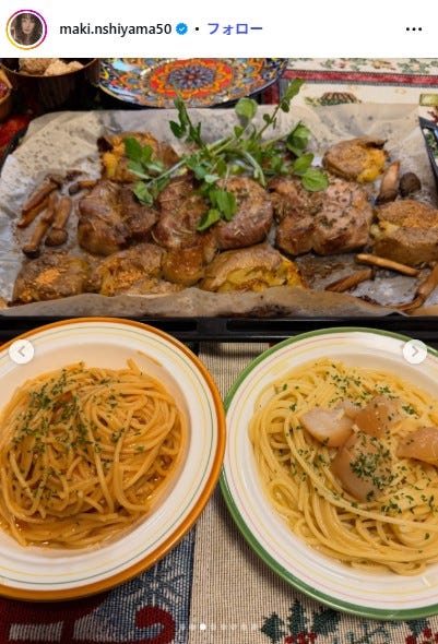 西山茉希Instagramより