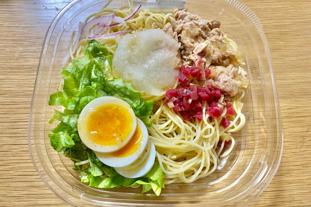 ファミマ　冷たいパスタ