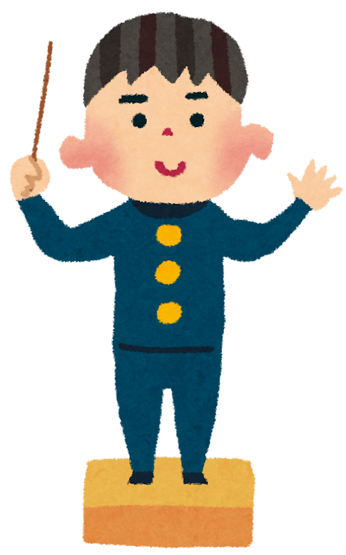合唱のイラスト「指揮者」