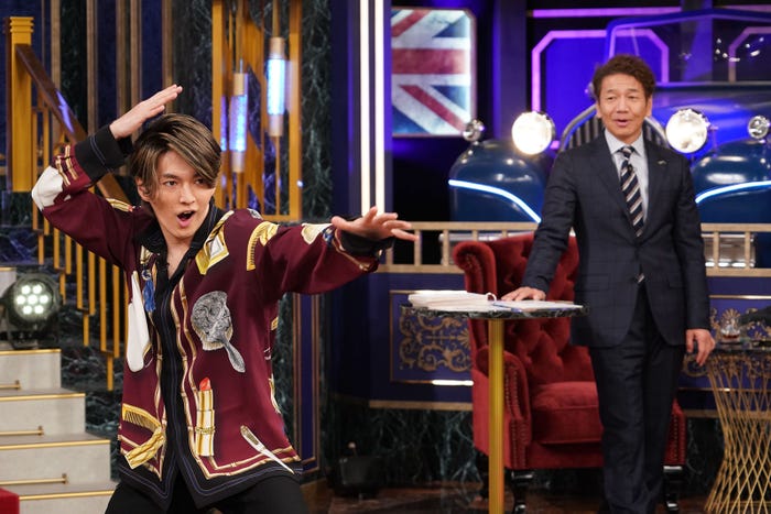 矢部昌暉、上田晋也(C)日本テレビ