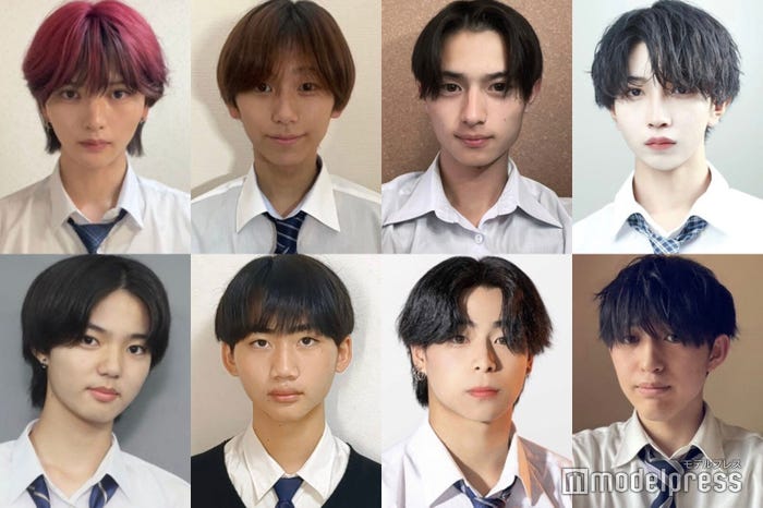 「男子高生ミスターコン2024」中部エリア候補者(一部)