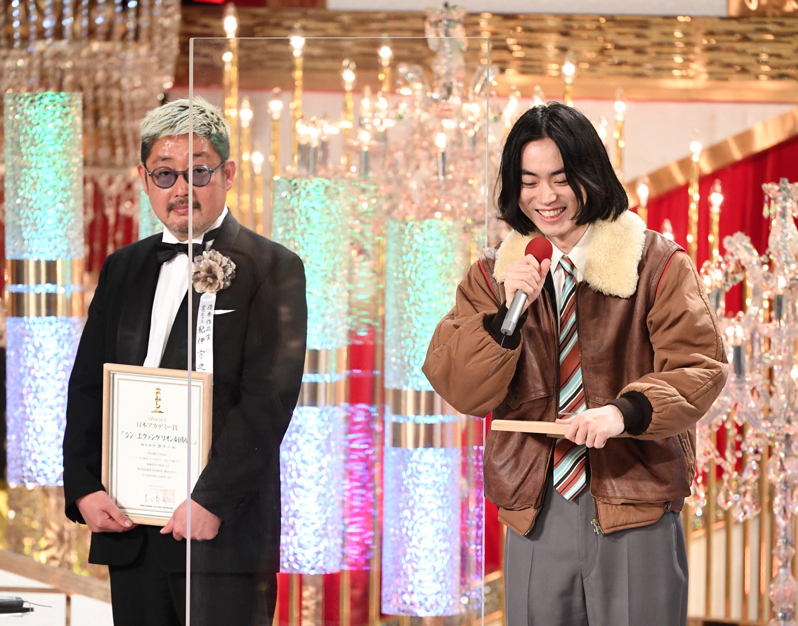 紀伊宗之氏、菅田将暉（C）東京写真記者協会