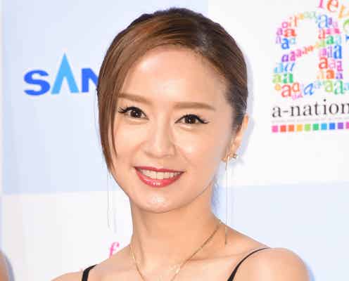 妊娠中の鈴木亜美、胎動に「気分高まる」 “先輩”hitomiから刺激も