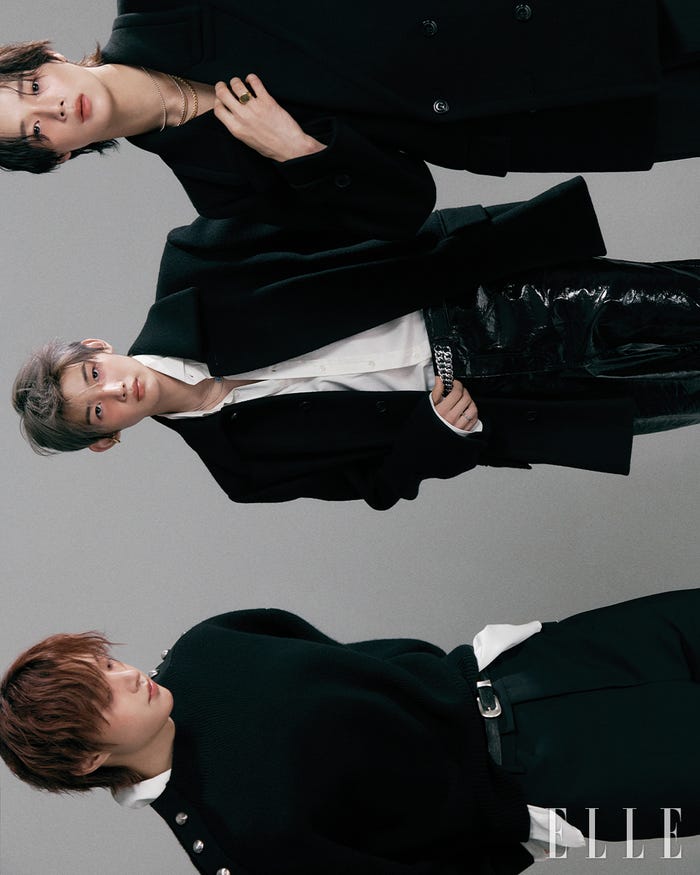 EJ、JO、K「ELLE KOREA」12月号(C)ELLE KOREA