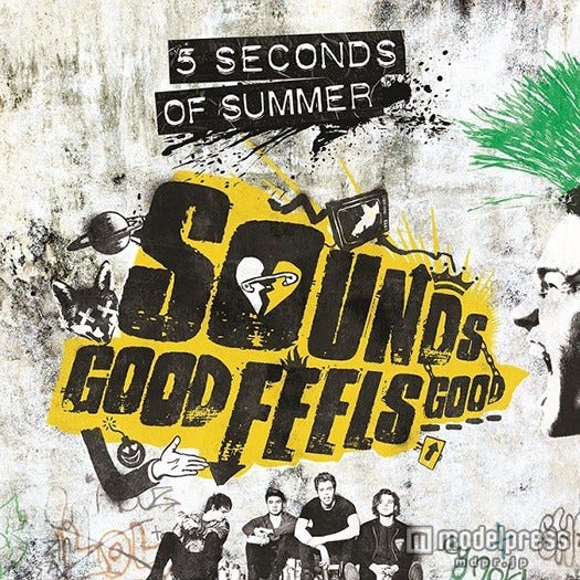 5SOS 2ndアルバム「サウンズ・グッド・フィールズ・グッド」(10月23日世界同時発売)