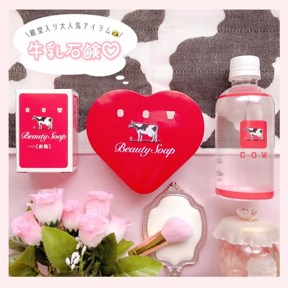 牛乳石鹸赤箱100g100円