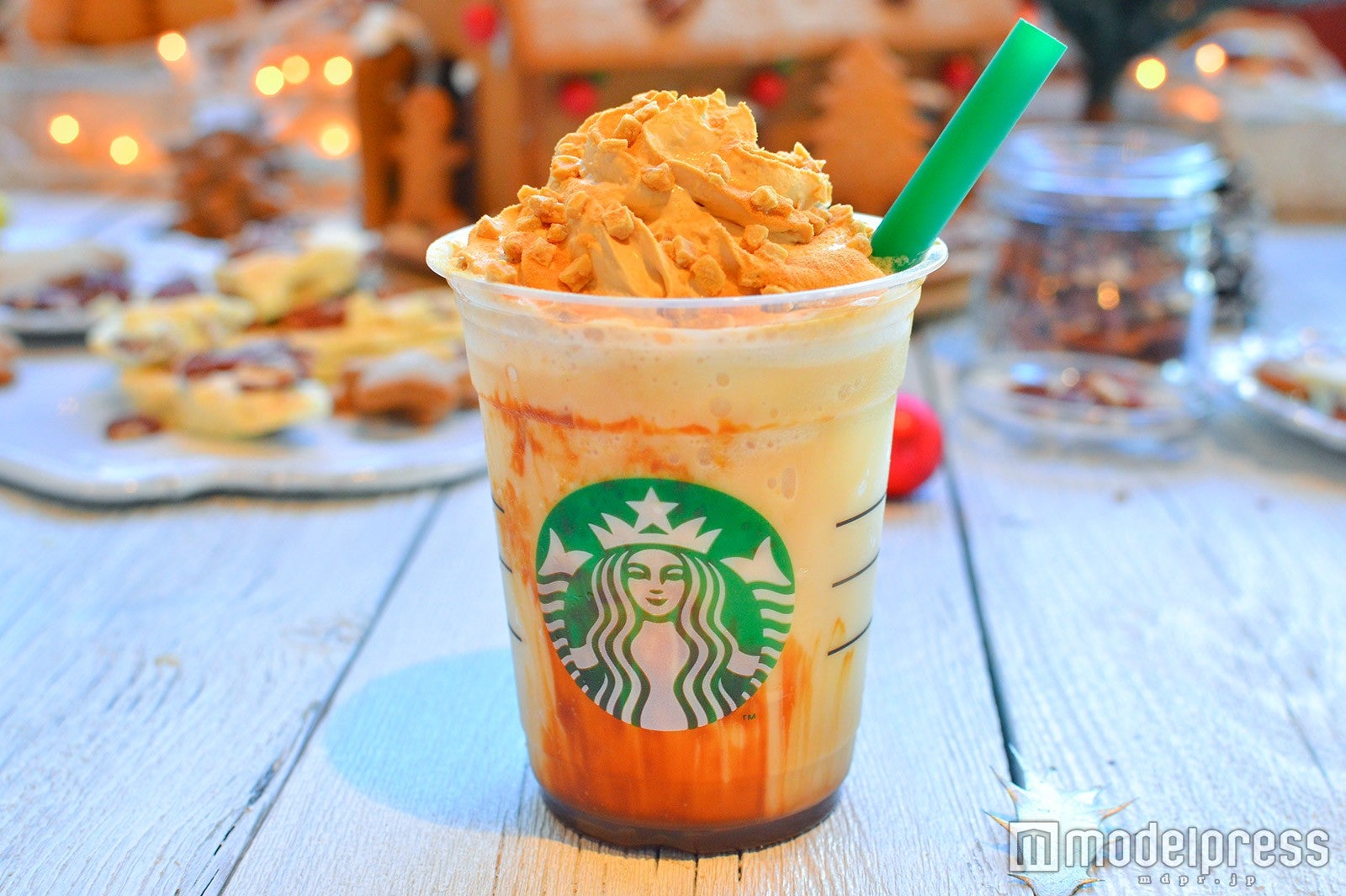 スノー ピーカン ナッツ フラペチーノ（C）モデルプレス