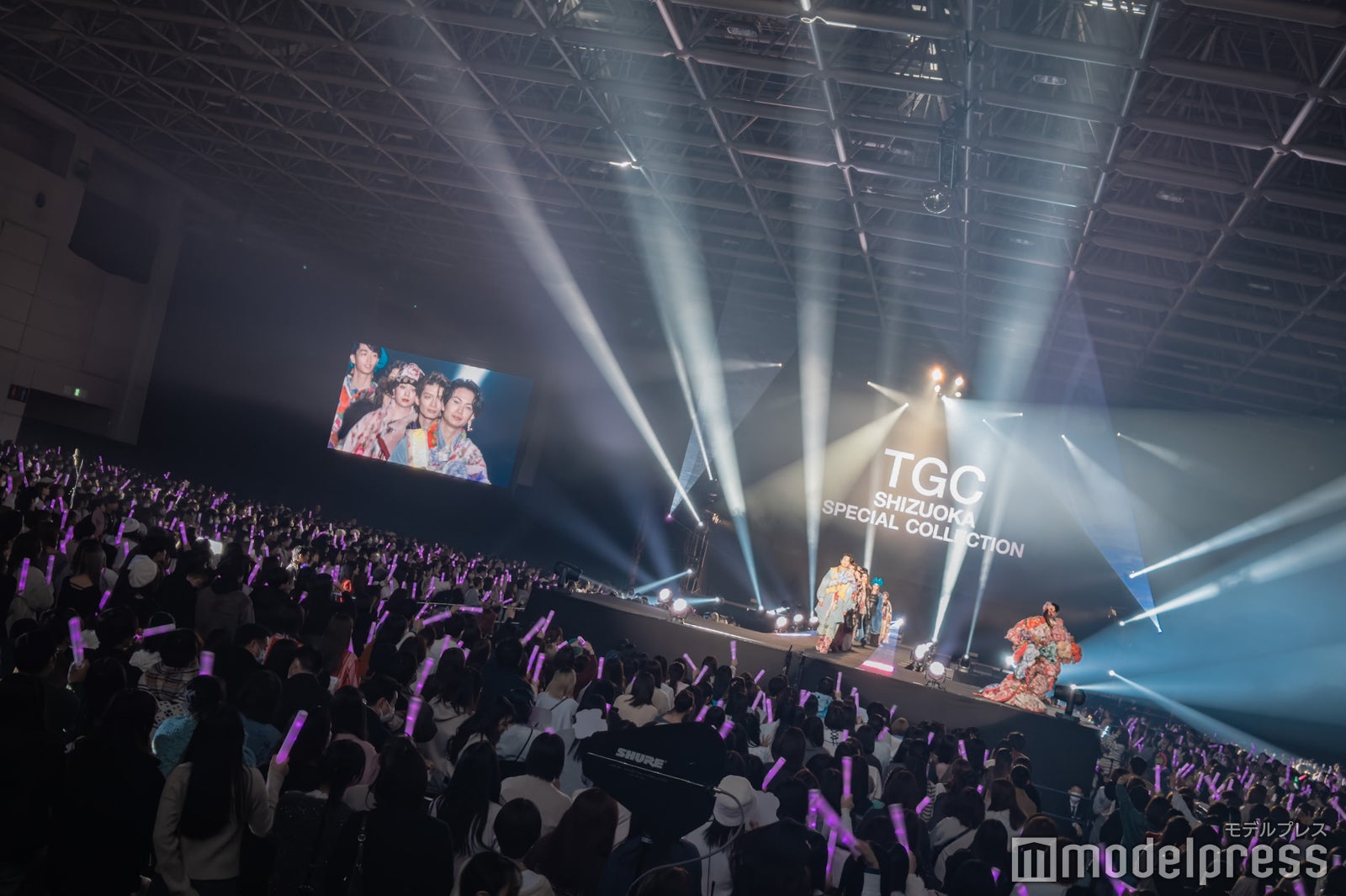 「SDGs推進 TGC しずおか 2025 by TOKYO GIRLS COLLECTION」ステージの様子（C）モデルプレス