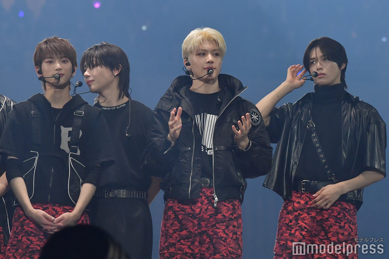 HARUA、NICHOLAS、MAKI、K／「BEAT AX」&TEAM（C）モデルプレス