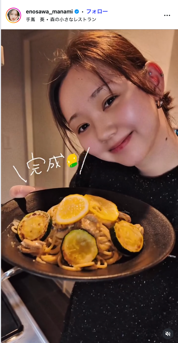 江野沢愛美Instagramより